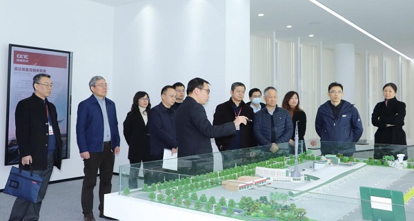 中電國睿集團領(lǐng)導(dǎo)一行蒞臨國睿科技調(diào)研